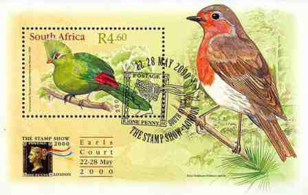 Of the ten stamps in the booklet six were bird stamps, namely Barn Swallow, Lesser Kestrel, European Bee-eater, Curlew Sandpiper, Wandering Albatross and Lesser Flamingo.