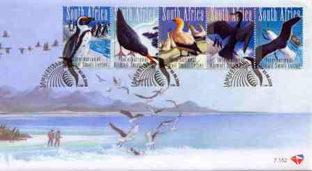 To raise awareness of changes in climate, especially the warming of the Polar Regions and the melting of glaciers, the South African Post Office