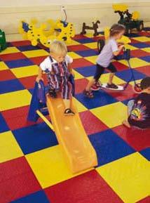 Bouncy Matta offers a colourful and hygienic safety surfacing solution, designed specifically for indoor play areas in nurseries, schools and