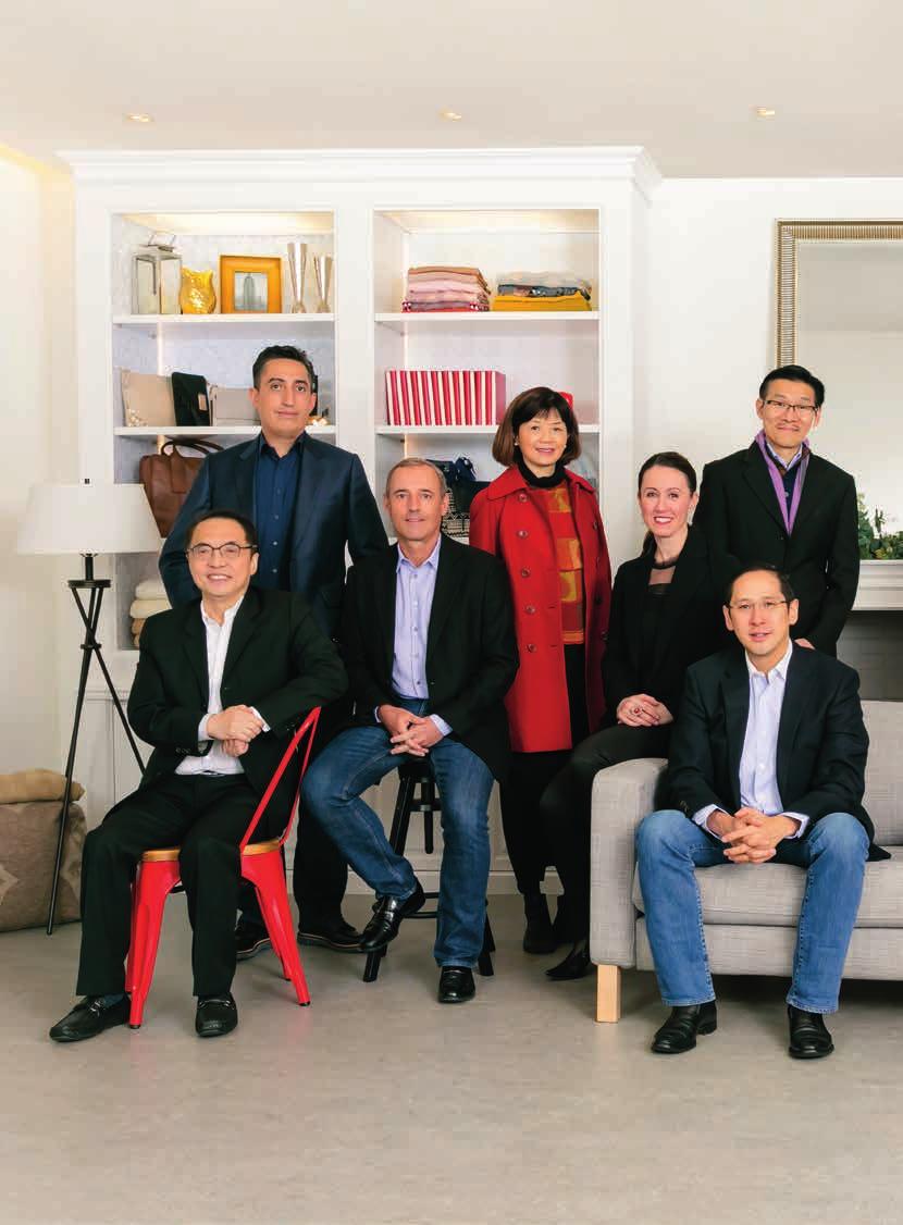 Our Senior Management Team From left to right: Henry Chan, Mannel Fernandez, Marc Compagnon, Wai Ping Leung, Lâle Kesebi,