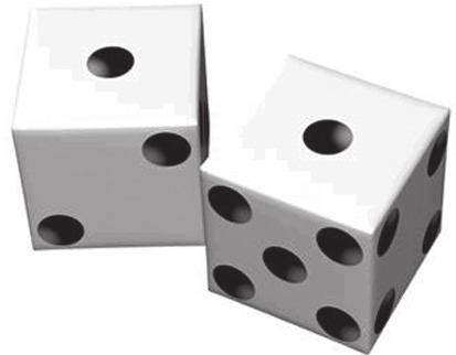 17 14. Sanej throws two fair dice. He scores a double one.