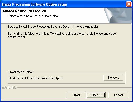 2.6 Select the installation path To change the installation path, select [Browse ]