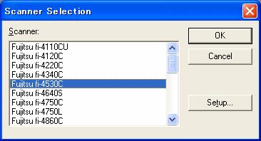 3.2. With ISIS Driver 3.2.1 Select ISIS Data Source For using Image Processing Software Option with FUJITSU ISIS Driver, select the scanner for first.