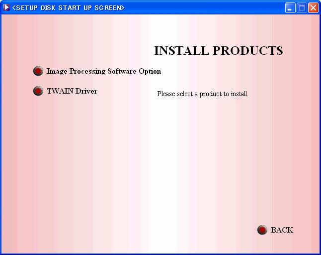 For using the ISIS driver, it is necessary to install the FUJITSU ISIS driver for the scanner models that support Image Processing Software Option.