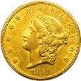 Gold coins contain nearly one full ounce of gold and were minted to be uses as a legal tender of $20 These beautiful coins are 100 or more years old and have probably been in