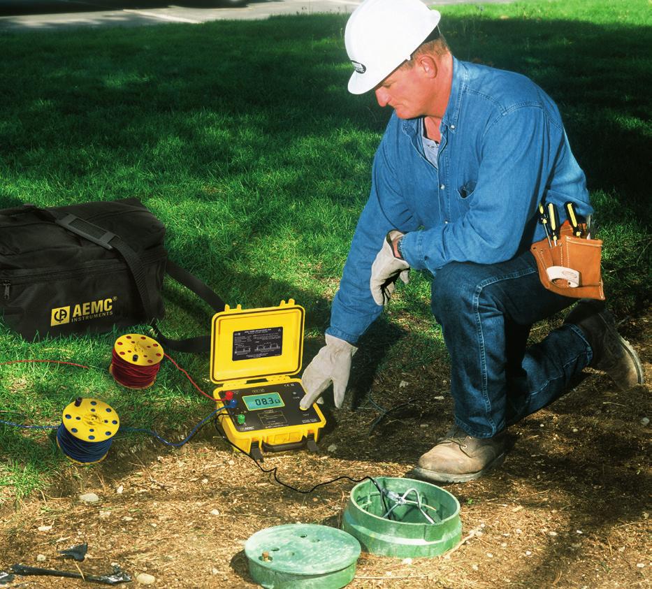 Understanding Ground Resistance Testing The term ground is defined as a conducting connection by which a circuit or equipment is connected to the earth.