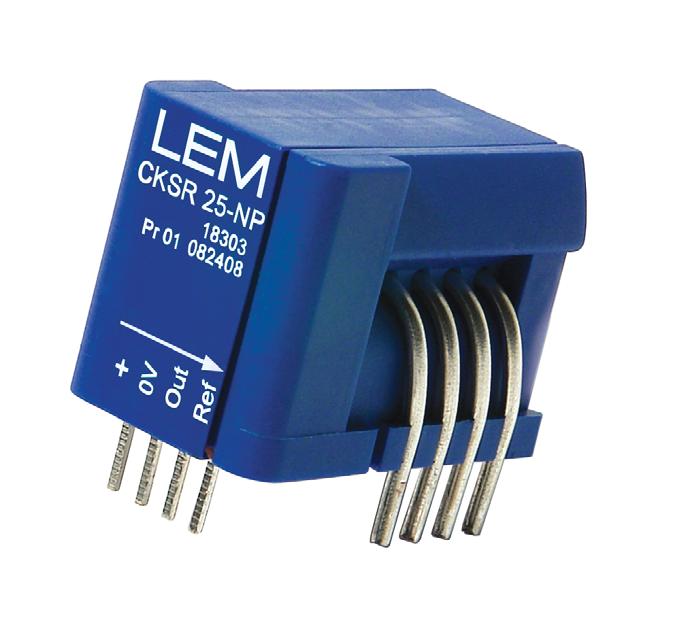 Features Closed loop (compensated) multi-range current transducer Voltage output Single supply Single supply Compact design for PCB mounting.