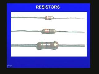 So you do have resistors with higher wattages and the resistor with higher wattages will be bigger in size in general.