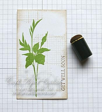 Pour white Stampin Emboss powder on the flower images and heat emboss them with your Heat Tool. Cut the flowers out.