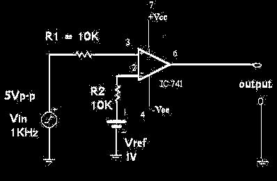 Compare practical V o with the theoretical output voltage V o =V 1 +V 2. SUBTRACTOR: 1.