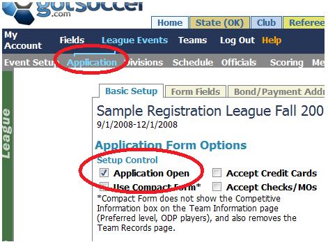 You may want to create multiple registration leagues for different types of teams, recreational and competitive, for example.