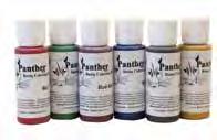 ADHESIVES PANTHER HARDENERS Panther Hardener is a catalyst for acrylic and polyester adhesives. 29162 Water Clear 1/2 oz $2.30 29163 White 1 oz $1.99 29164 White 4 oz $3.