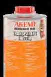 95 AKEMI POLYESTER BASED ADHESIVES Akemi Polyester Based Adhesives provide a strong bond and are extremely durable. They polish to a high gloss and may be tinted with Akemi polyester tints.