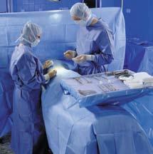 Superior Strength and Comfort The material of the Steri-Drape range of surgical drapes is strong enough to withstand the most arduous procedures and manupluation.