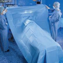 Drapes that contain antimicrobial features can reduce the risk of surgical site infection which is very important in this type of surgery.