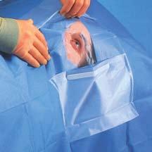 This not only reduces potential exposure to infectious body fluids, but keeps the patient dry