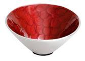 RED COLLECTION RED RICE TEXTURED SQUARE PLATTER 32CM RED RICE