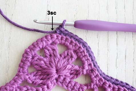 Yarn over and draw through all of them.
