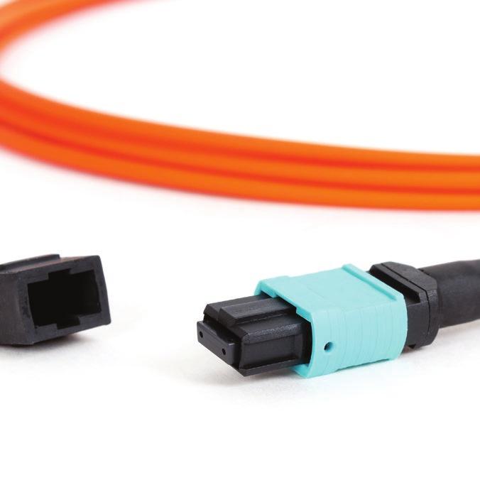 HIGH DENSITY CONNECTIONS SWIFT MPO/MTP CABLE ASSEMBLIES Swift MPO/MTP cable assemblies provide high-quality terminations for ribbon or multi-core fiber cable, ideal for a variety of applications