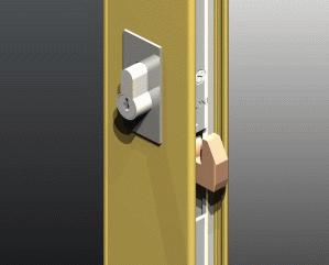 RECESSED ICON Flush Pulls are recessed into the door stile giving a lowline flush appearance.