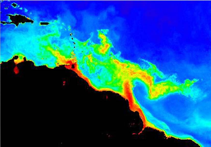 But, three unique challenges for remote sensing are also found in Caribbean coastal waters 1. Size of the coastal regions-requires sensors with very high spatial resolution. 2.