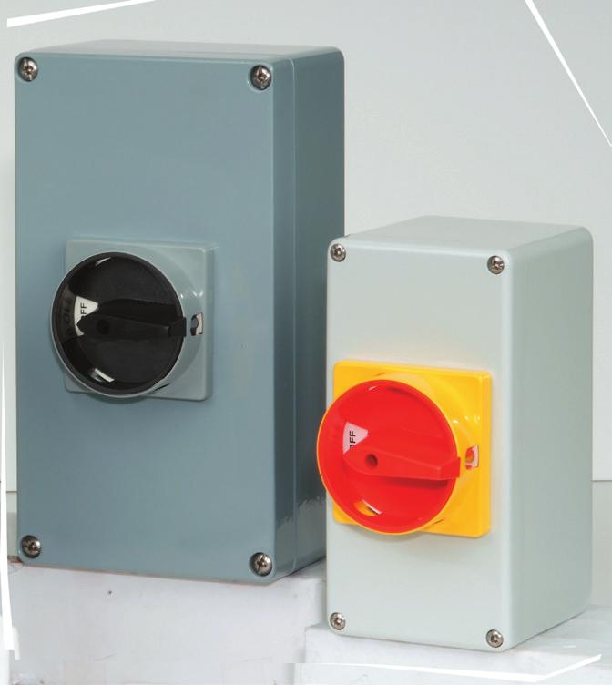 Non-Fused / SERIES E2 E n c l o s e d N o n-fused D i s c o n n e c t S w i t c h e s Our Series E2 Enclosed Non-Fused Disconnect Switches provide superior performance in the most severe industrial