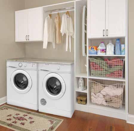 MUDROOMS LAUNDRY ROOMS People and families with busy lives need an easy storage solution for