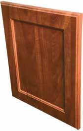 Solid wood doors, drawer faces and
