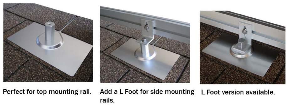 Roof Attachment Composite Shingle EZ Roof Mount Kit w/ Standoff Save time, hassle, and callbacks by using EZ Roof Mounts for any composite shingle roof.