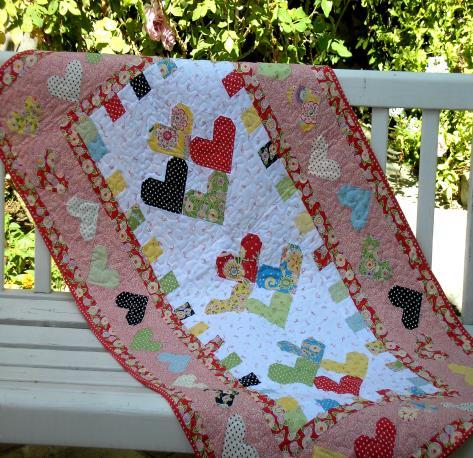 9 Patch Fun Makes a great topper or Baby quilt 1.
