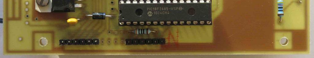 Put two resistors in parallel if the heating is too important. Besides R12, it is possible to mount a 3-pin socket with a strap, which can be used to power or not lighting.