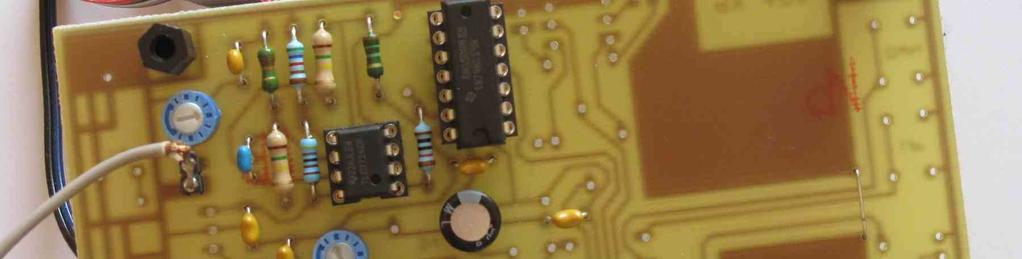 The LED should be soldered on the copper side of the PCB to be seen from the display