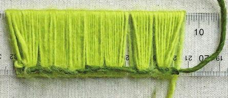 3 Thread CC1 with tapestry needle and back