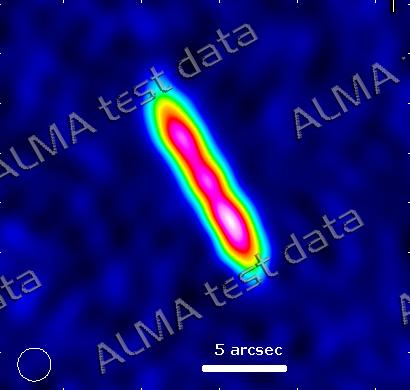 CASA in ALMA Commissioning Herschel 70 µm Dust disk around Beta Pictoris