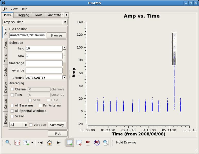 Import & Calibration Full ALMA/EVLA data import (e.g.