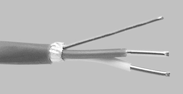 SERV-RITE FEP Insulated and Shielded Thermocouple and Extension Wire SERIES 509 Popular Constructions Grade AWG Wire Limits of Type K Type J Type T 16 Solid Standard K16-5-509 J16-5-509 Extension