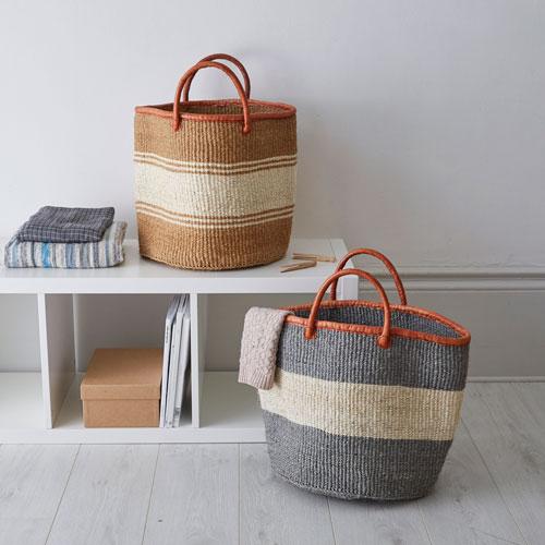 Each basket in this special collection is a one-off.