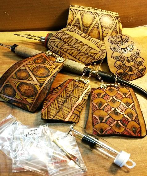 Class #306 Saturday September 19 th / Time: 8-12 / Cost: $50 Woodburning 101 Teacher: Betty Lake Class Description Skews, knifes, balls, spears, loops, shaders, spooners, standard or replacement