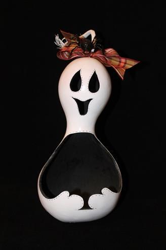 Class #307 Saturday September 19 th / Time: 1-5 / Cost: $50 Ghost Candy Dish Teacher: Olive Moore Class Description: Just in time for Halloween - a sweet little ghost candy dish.