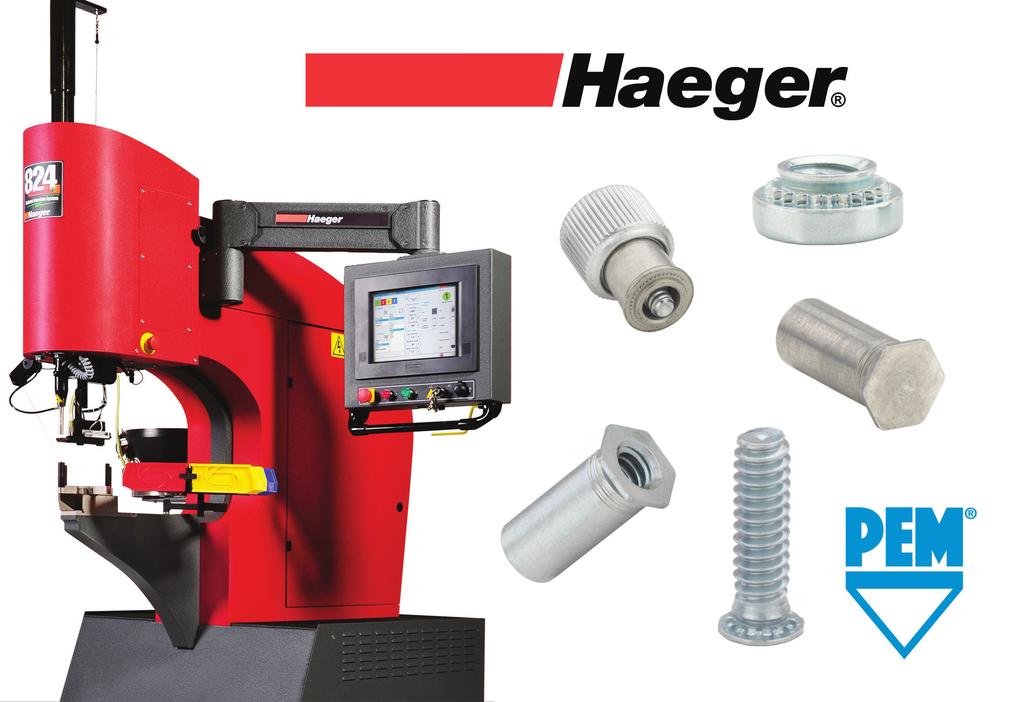 Installation Equipment Selector Guide Installation Equipment Max. Force Throat Depth Page No. AUTOMATIC FEED HAEGER 824 OneTouch 4e 16,000 lbs.