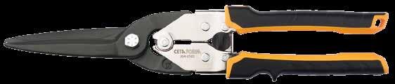 Private S01-250 Aviation Tin Snips Redesigned for maximum performance High carbon special tool steel Easy cutting with minimum effort thanks to the well-designed compound leverage mechanism Cutting