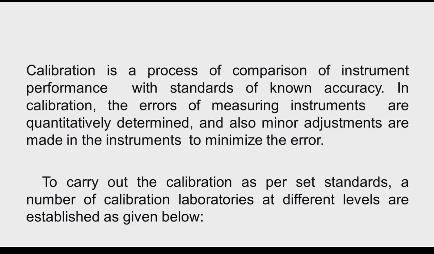 So in order to establish or have the specified dimensions it is very necessary that measurement is to be carried out and one should have a good and accurate measuring instruments.