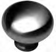 iron - 2-/2" diameter - Arrowhead knob - Antique