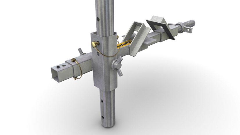 I-Beam clamps, web clamps or pre-fabricated