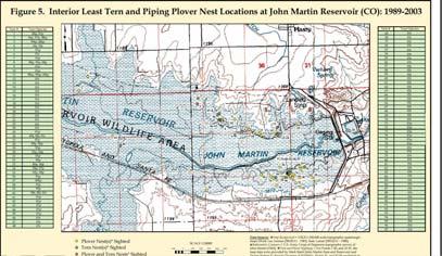 Omaha District Surveys conducted on 8 separate reaches along the Missouri River Albuquerque District The Albuquerque District has developed an ILT management plan for John Martin Reservoir on the