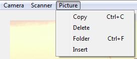 EXIT: Exits the Image Manager. Pressing Esc also exits.