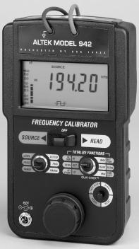 99 Washington Street Melrose, MA 02176 Phone 781-665-1400 Toll Free 1-800-517-8431 Frequency Calibrator with Totalizer Model 942 0.