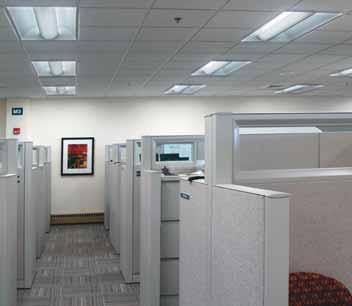 Although originally developed for smaller private offices, anti-glare CRT screens, higher