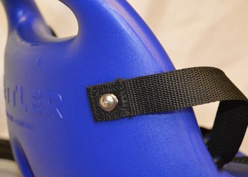 Seat Blue bucket seat installs using the two Philips screws, four washers and two lock nuts you were provided with: 1.
