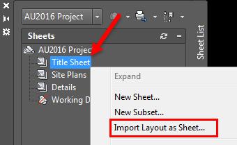 If you want to start with a new file open drawing 02_ANSID_TitleBlock-Pagesetups.dwg located in the template folder of our project setup.